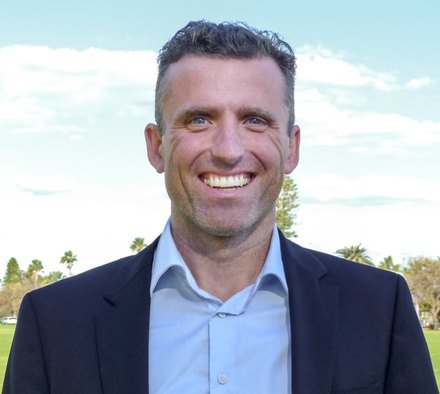 Keegan Crage, founder and Chair of On My Feet