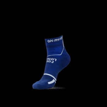 Navy Blue Running Socks